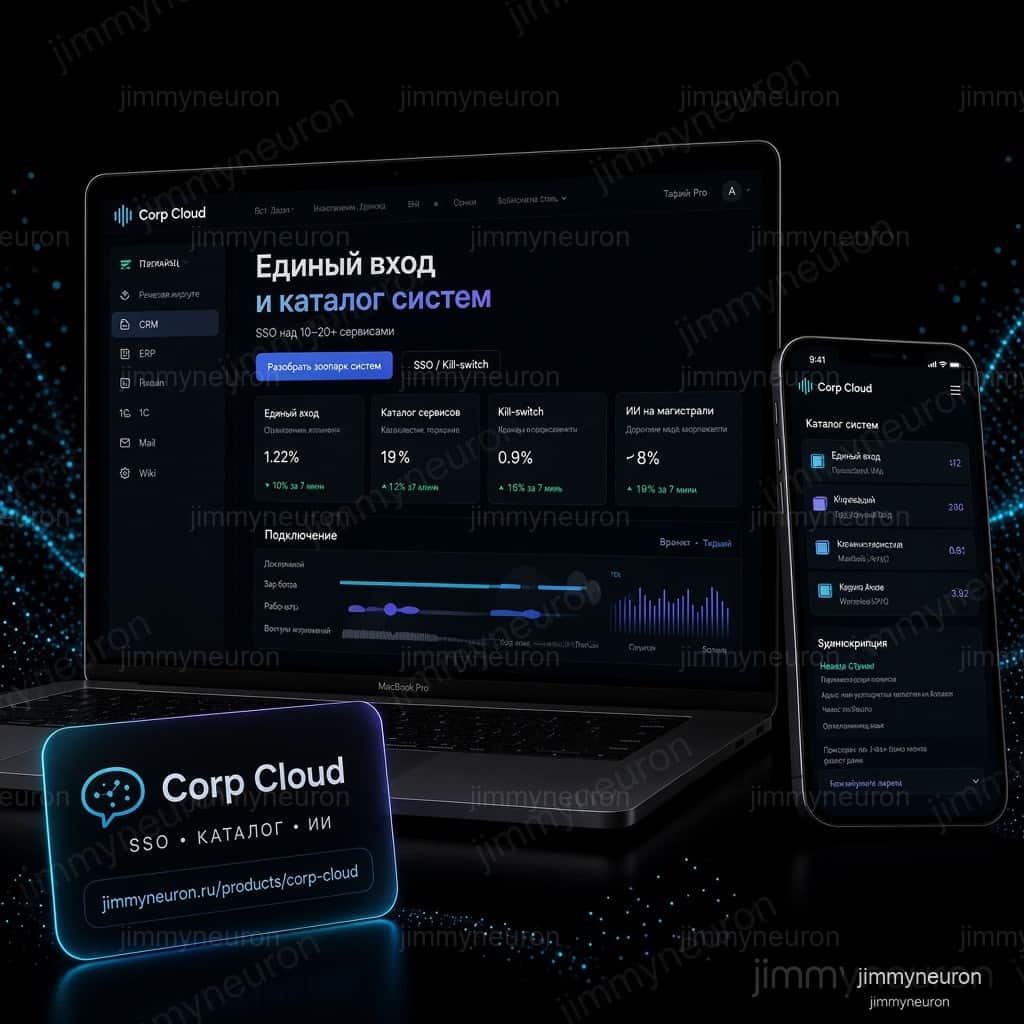 Corp Cloud, Платформенное решение: единый контур для ИТ-систем + ИИ-ядро