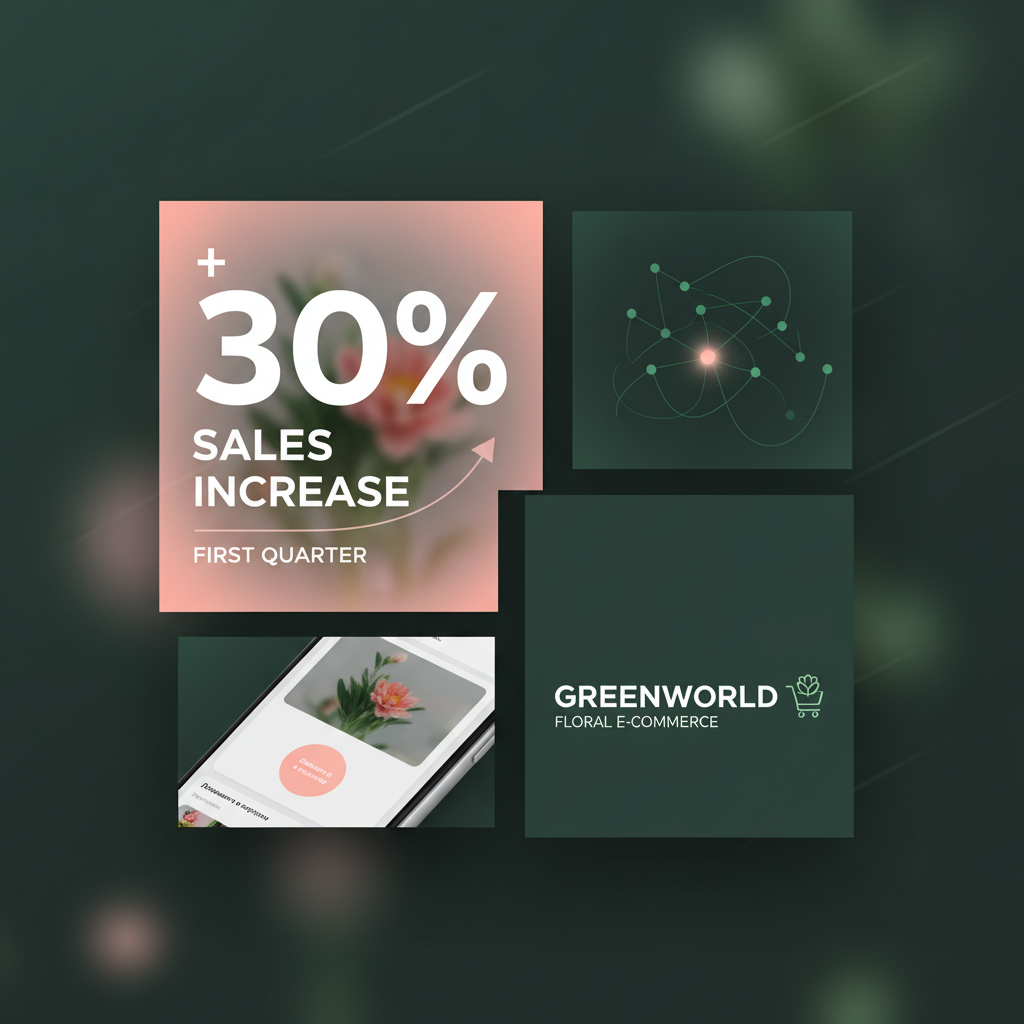 Greenworld: Цветочный интернет-магазин