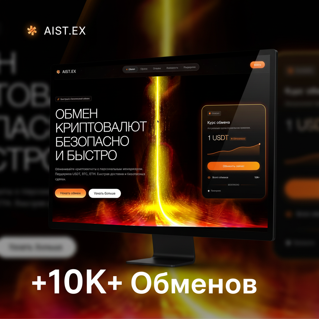 Криптовалютный обменник и информационный портал