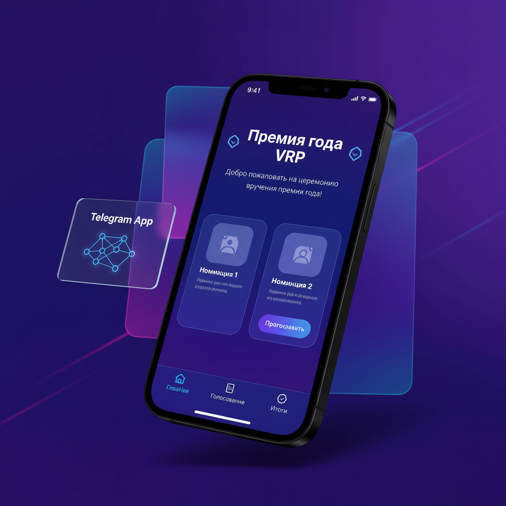 VRP Премия Года - Голосование через Telegram