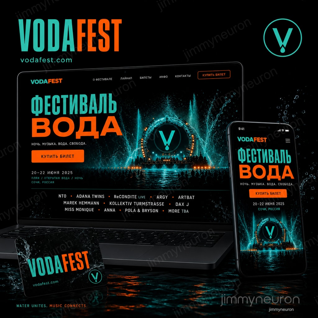 VODA.EVENT - Сайт VODAFEST